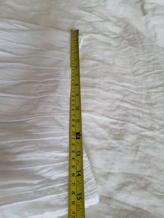 GUESS White Lightweight spring summer Skirt Midi - Picture 10 of 13